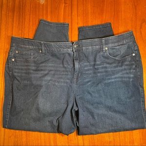 Torrid feel the fit bombshell skinny jeans